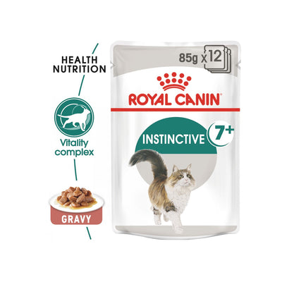 Royal Canin - Instinctive 7+ Gravy Wet Cat Food