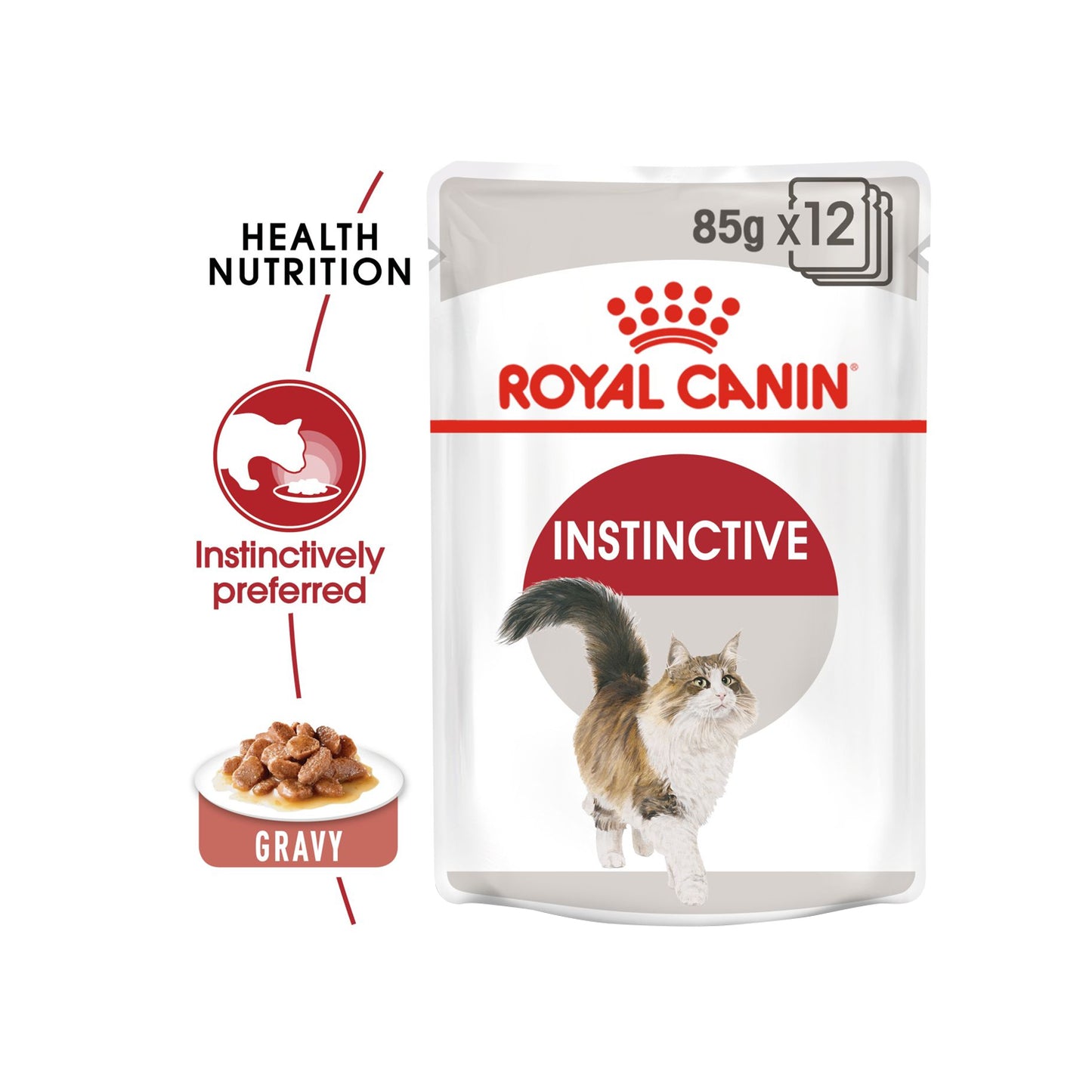 Royal Canin - Instinctive Gravy Wet Cat Food