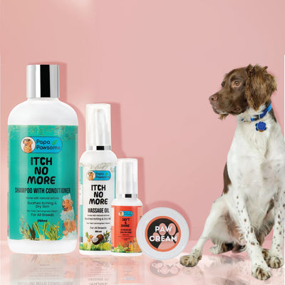 Papa Pawsome - Itch No More Spa Kit For Dogs