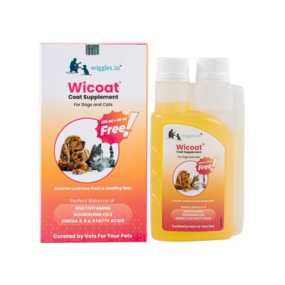 Wicoat - Coat Supplement Syrup For Cats & Dogs