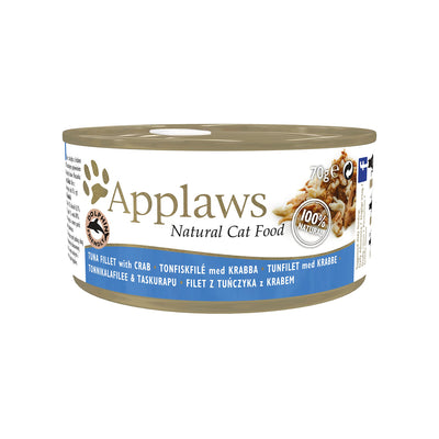 Applaws - Cat Tin Tuna with Crab