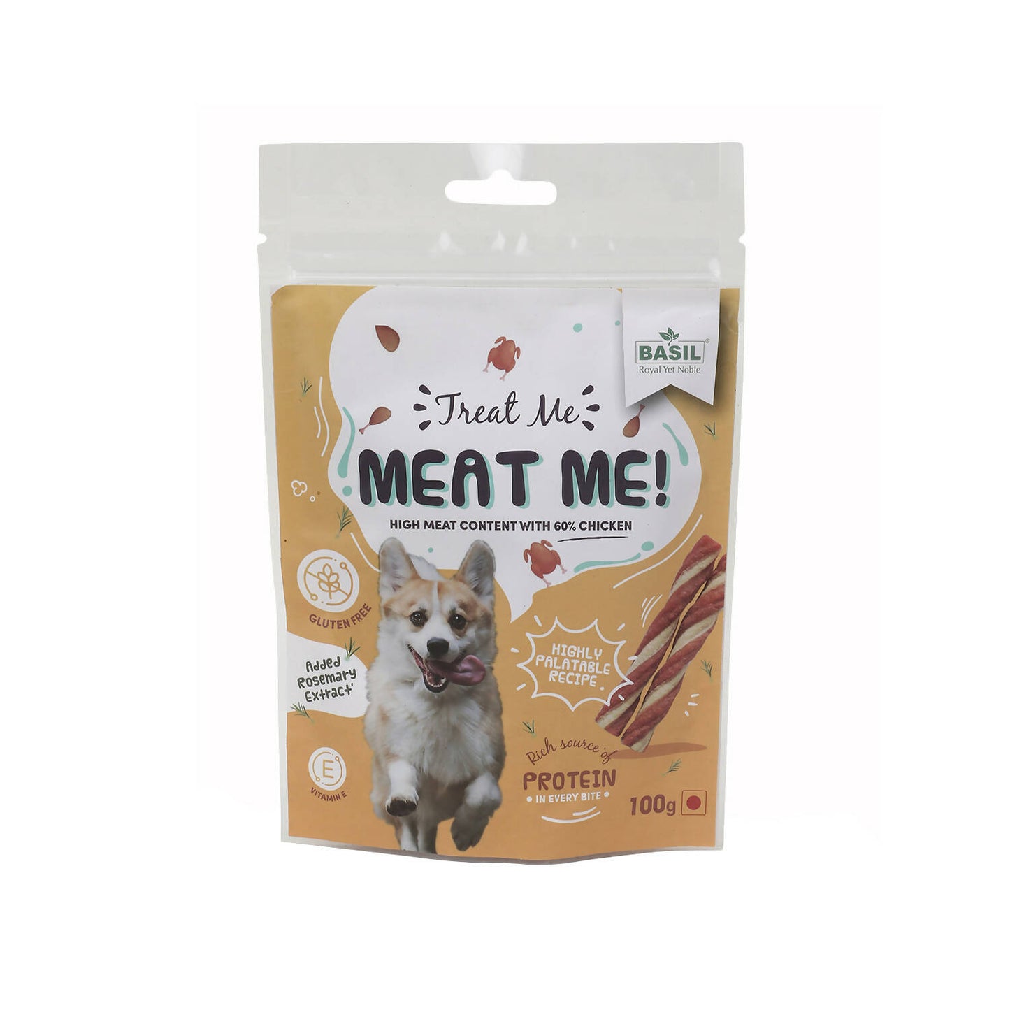 Basil - Meat Me Sticks Treat For Dogs