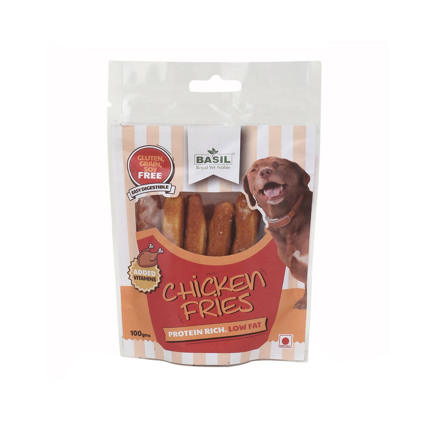 Basil - Chicken Fries Treat For Dogs