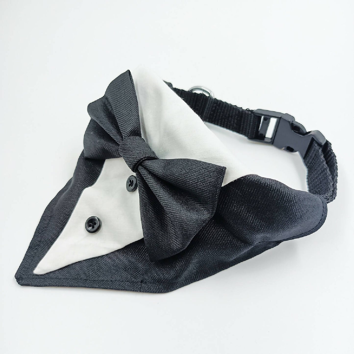 Myartbucket- Tuxedo bandana for cats and dogs