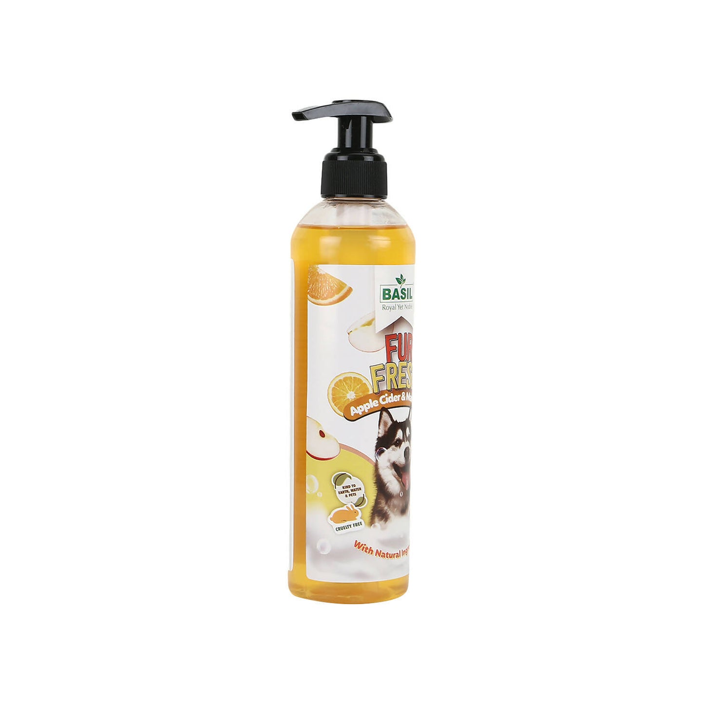 Basil - Fur Fresh Apple Cider & Mandarin Shampoo For Dogs