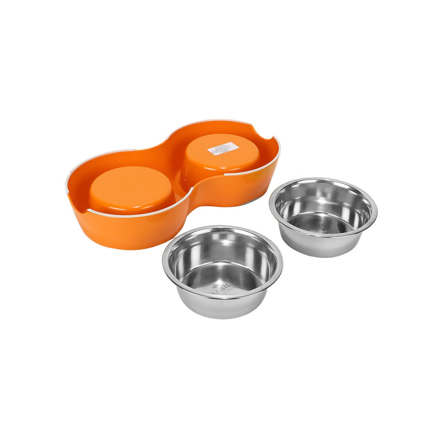 Basil - Melamine Bowl Double Bowl For Dogs