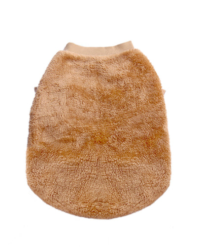 Petsnugs - Camel Furry Sweater for dogs and cats