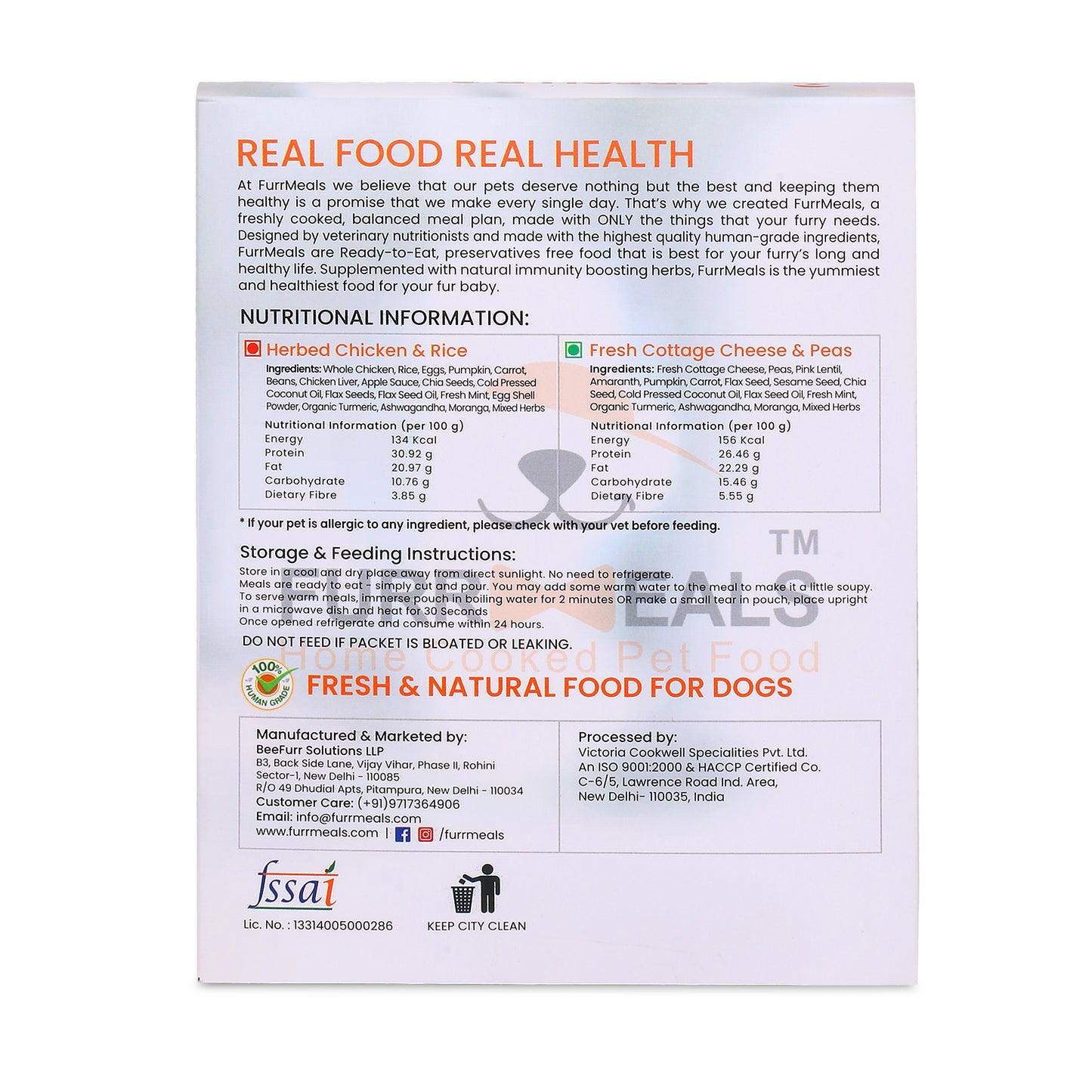 FurrMeals - Wet Dog Food Trial Pack