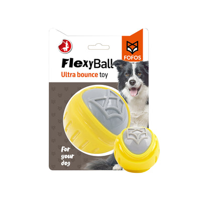 Fofos - Flexy Ball Ultra Bounce Durable Dog Toy