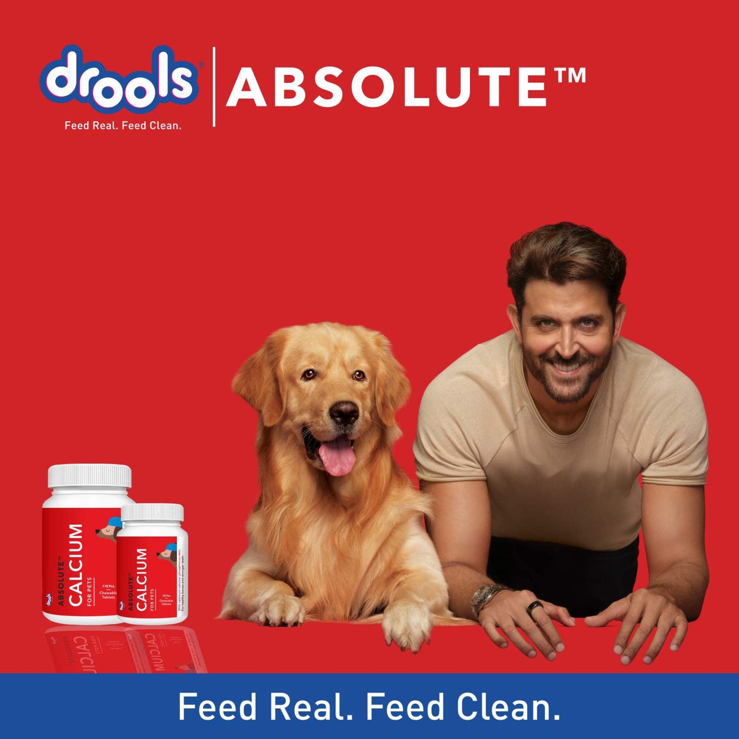 Drools - Absolute Calcium Tablet Dog Supplement