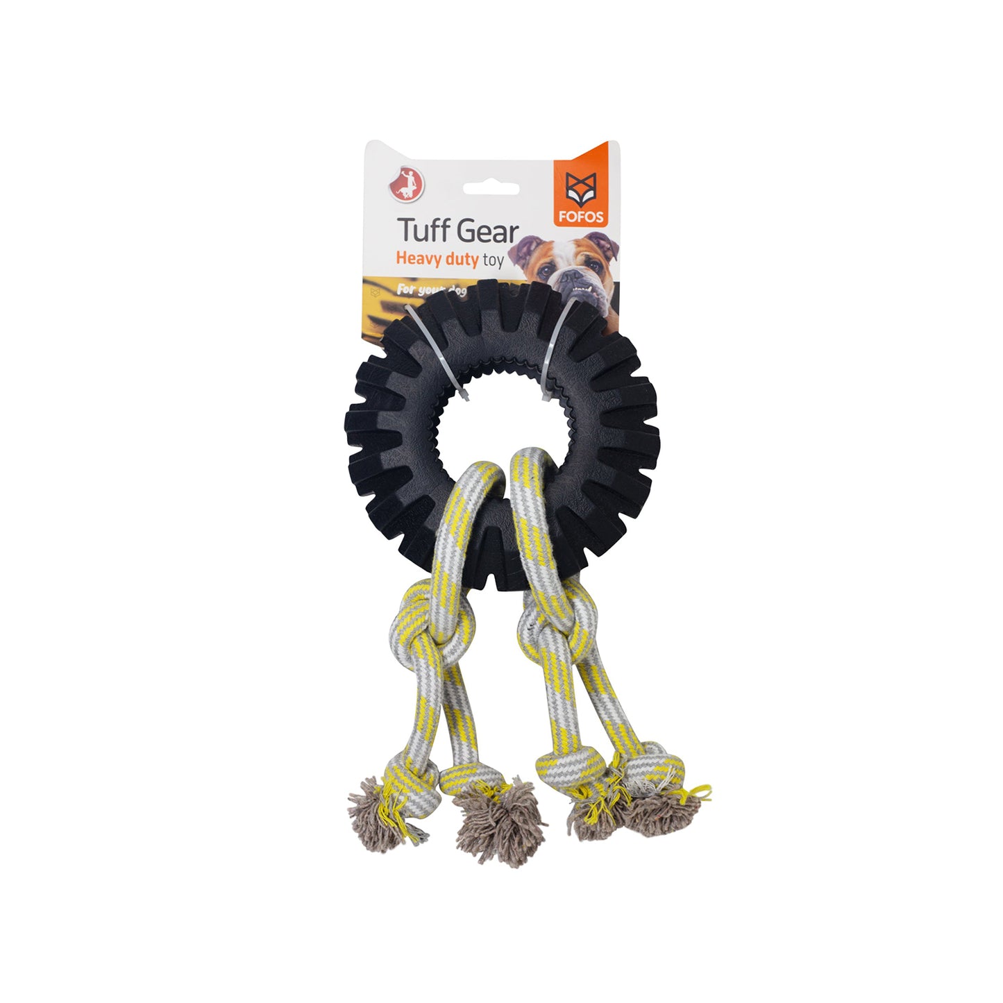 Fofos - Super Chewer Tyre Dog Rope Toy