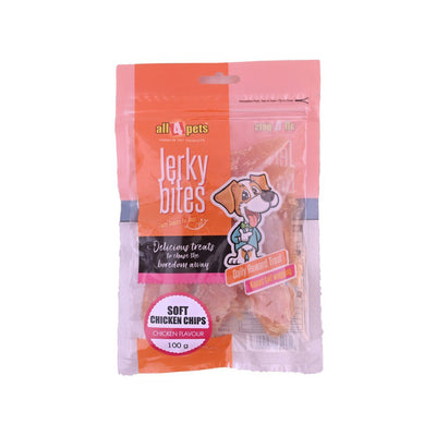 All4pets - Jerky Bites | Soft Chicken Chips For Dogs