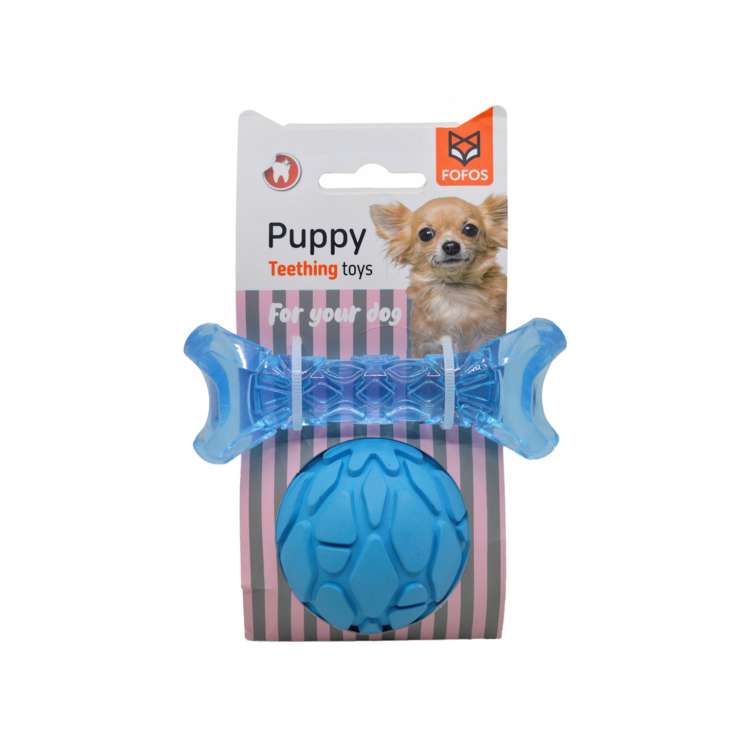 Fofos - Milk Bone and Ball Teething Dog Toy