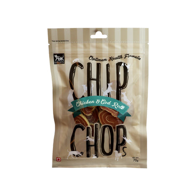 Chip Chops - Chicken and Codfish Rolls For Dogs