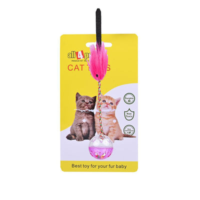 All4pets - Cat Toy with Feathers