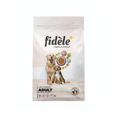 Fidele+ -  Adult Light & Senior Dry Food For Dogs