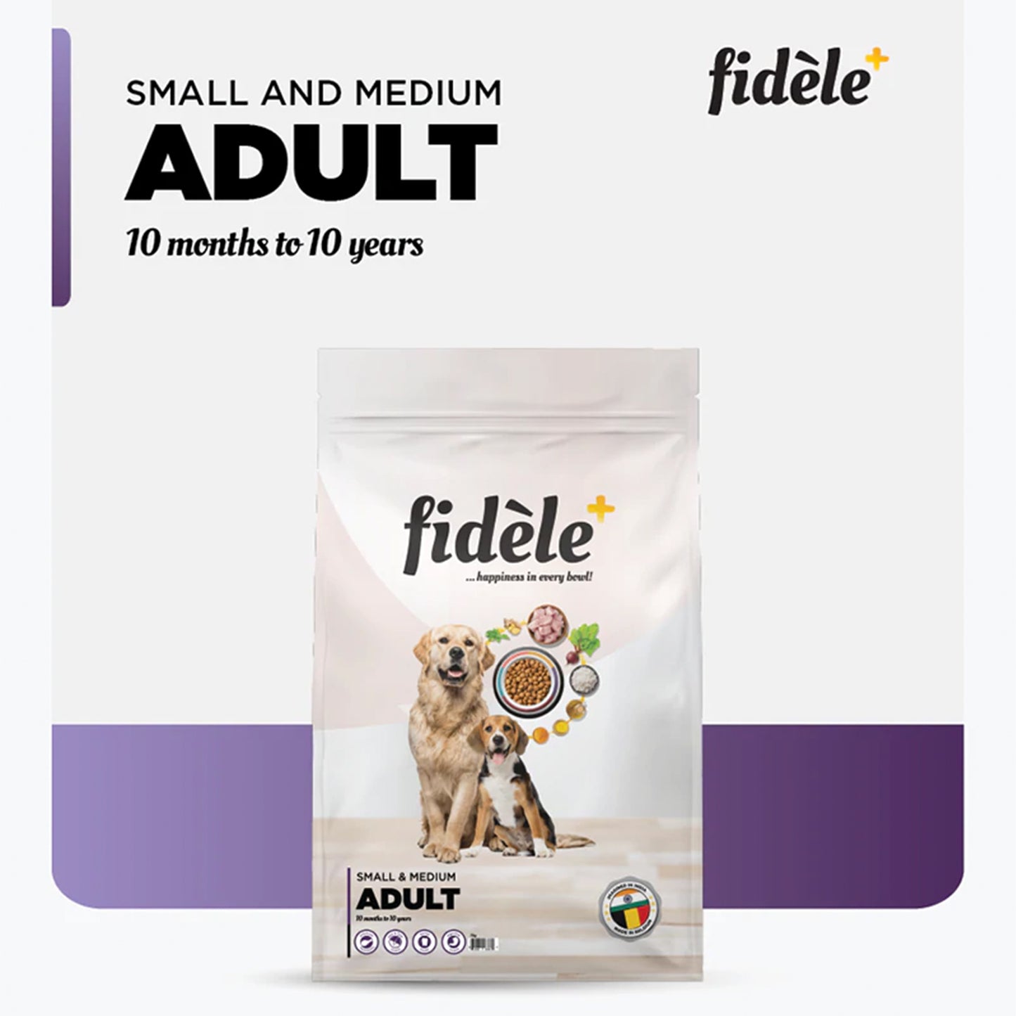 Fidele+ - Adult Small & Medium Dry Food