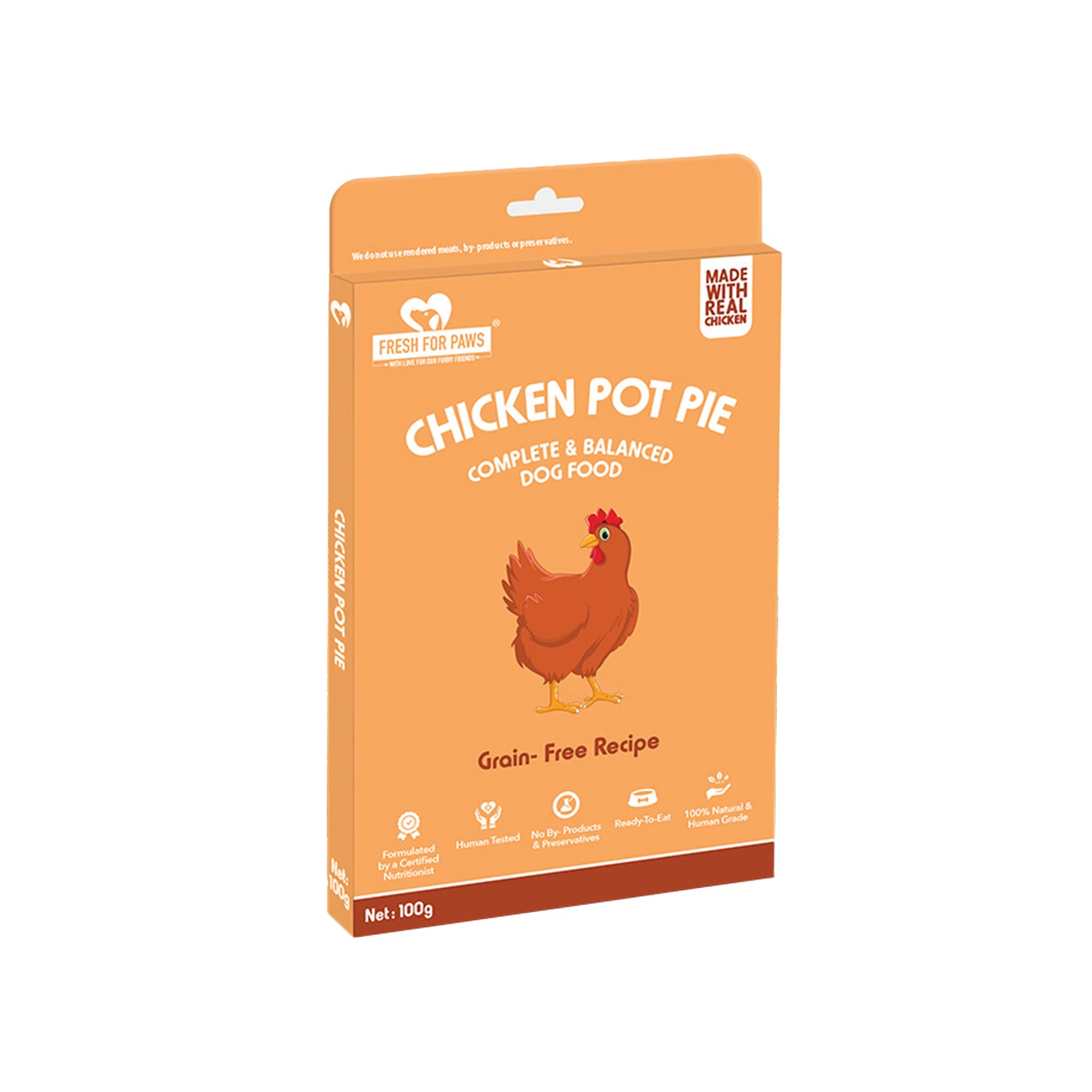Fresh For Paws - Chicken Pot Pie For Dogs
