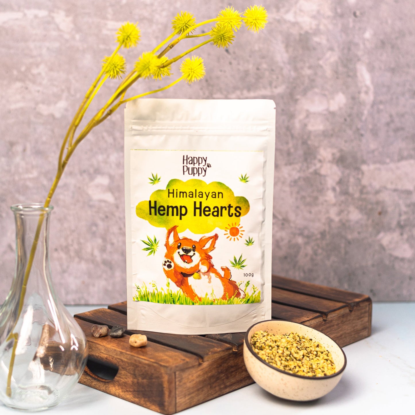 Happy Puppy Organics - Hemp Hearts For Pets