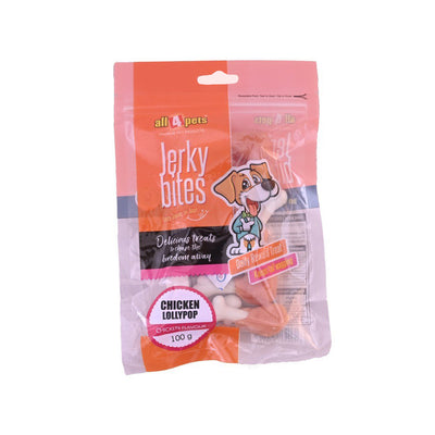 All4pets - Jerky Bites | Chicken Lollypop For Dogs