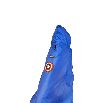 Kitty & The Woof Gang - Blue Dual Layered Raincoat For Dogs