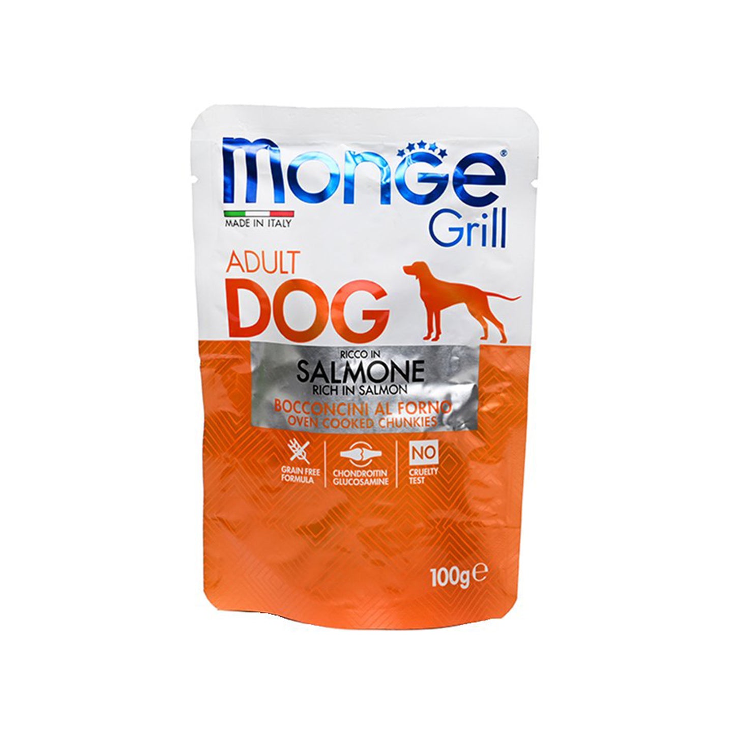All4pets - Monge Grill Chunks Chicken & Salmon Dog Food