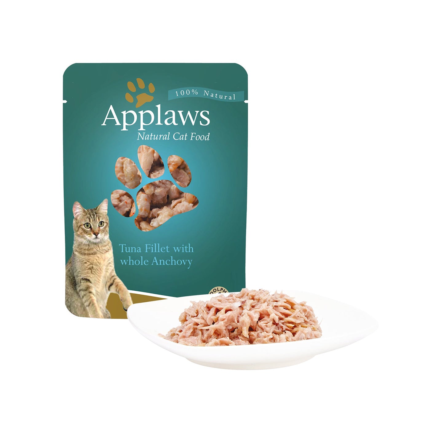 Applaws - Cat Pouch Tuna Fillet with Whole Anchovy