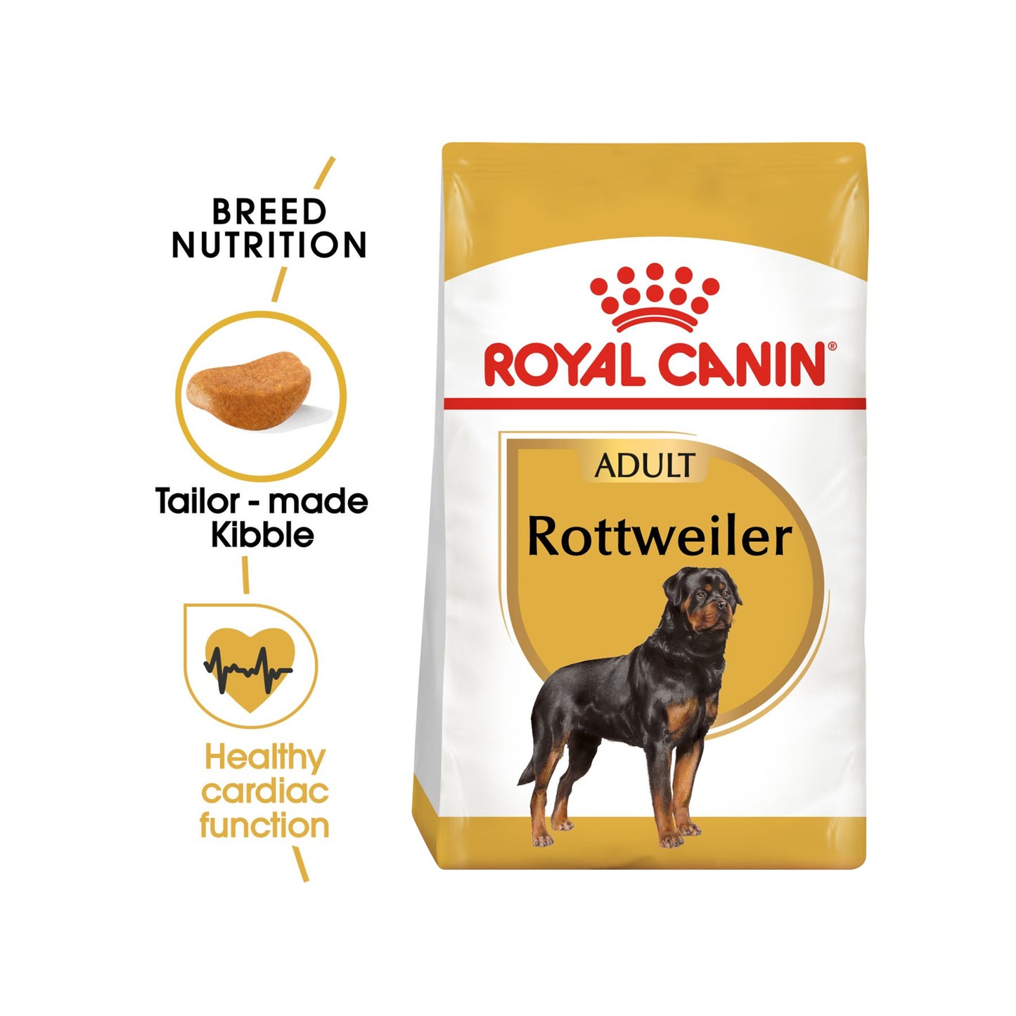 Royal Canin - Rottweiler Adult Dry Dog Food