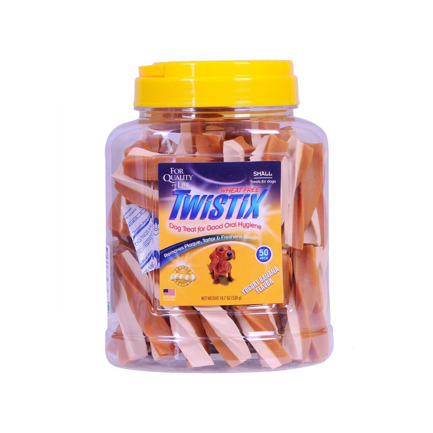 Twistix - Canister Yogurt Banana For Dogs