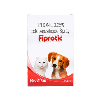 All4pets - Fiprotic Spray Fleas & Tick Removal Spray For Dogs and Cats