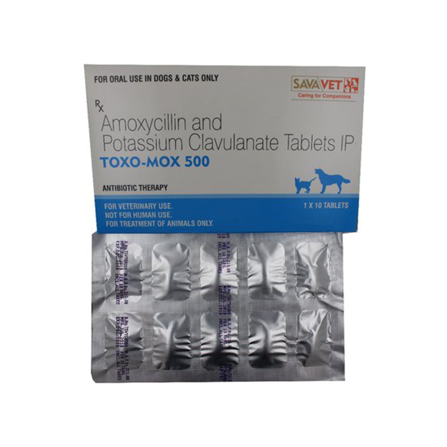 Savavet - Toxomox 500 tablets