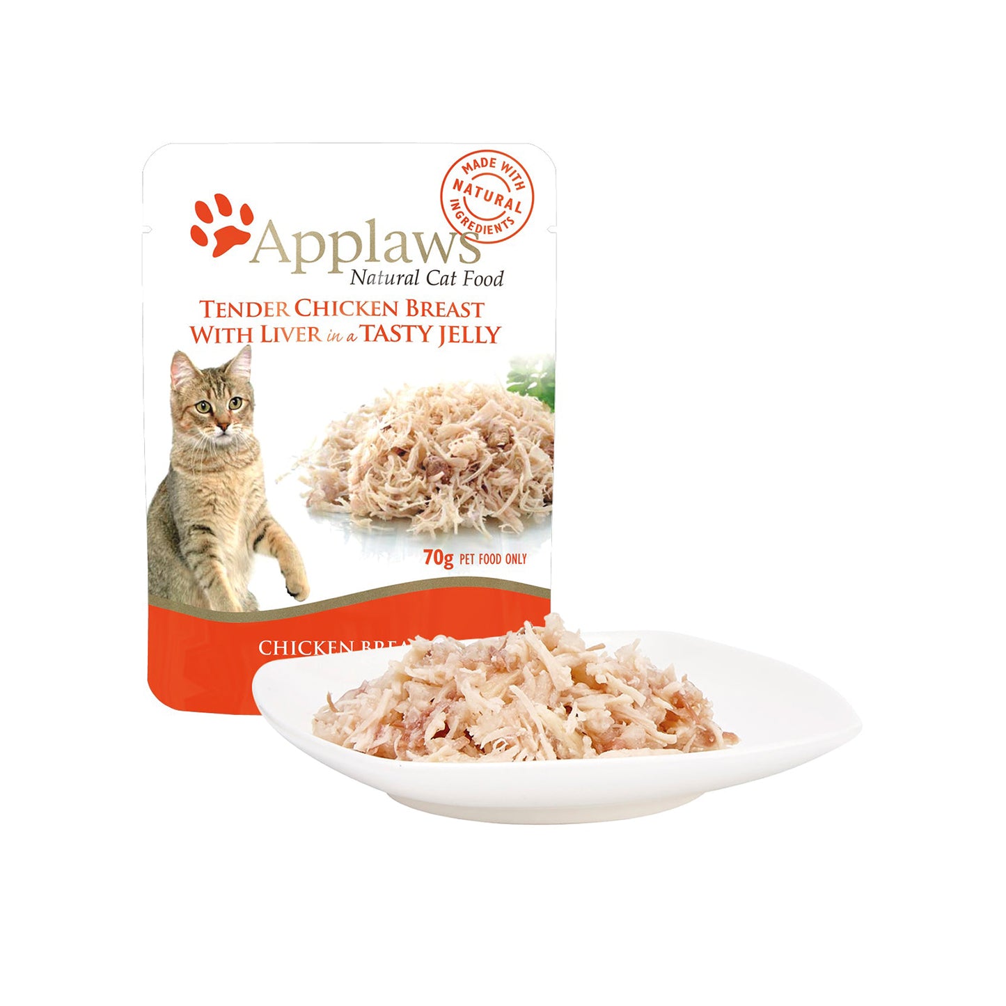 Applaws - Cat Pouch Chicken with Liver in Soft Jelly