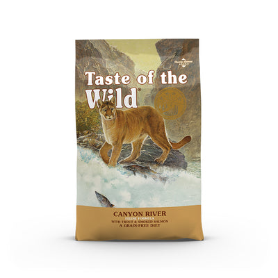 Taste Of The Wild - Canyon River Feline Recipe With Trout and Smoked Salmon for Cats