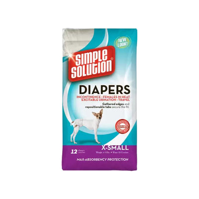 Simple Solution - Disposable Diapers Pack for Dogs