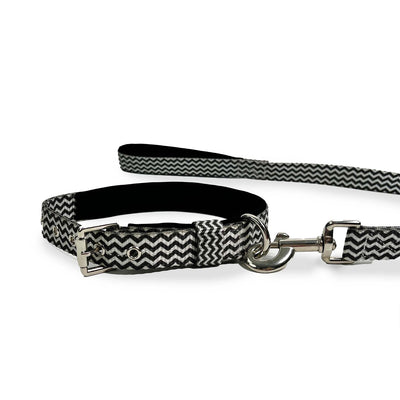 Forfurs - Tuxedog Pin Buckle Collar with leashes For Dogs & Cats