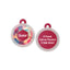 Taggie - Geometric Multicolored Pet Id Tag For Dogs & Cats