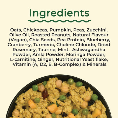 Freshwoof | All Natural Vegetarian/Vegan Wet Dog Food (Tofu & Quinoa) (Set of 3 | 500g each)