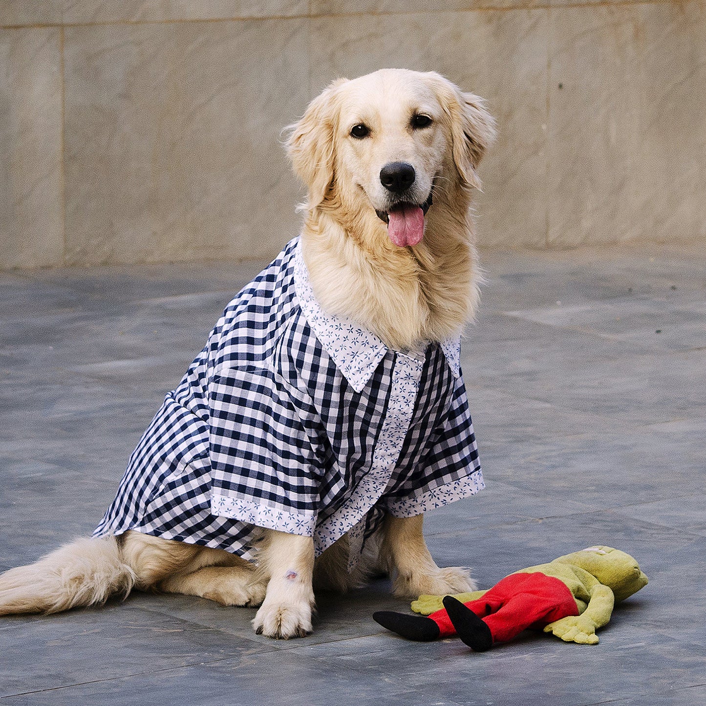 Petsnugs - Retro Checkered Shirt For Dogs