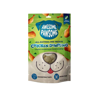 Awesome Pawsome - Chicken Dumpling All Natural Grain-Free Dog Treats