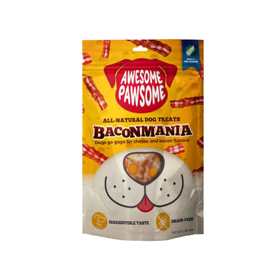 Awesome Pawsome - Baconmania All-Natural Grain-Free Dog Treats