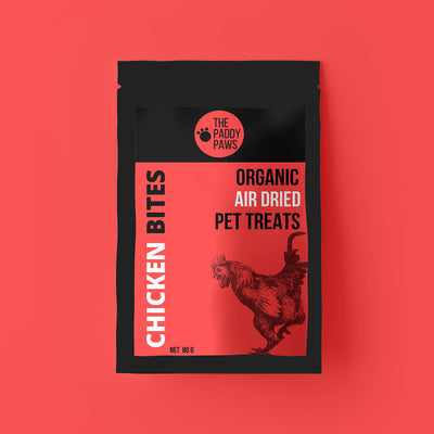 The Paddy Paws - Organic Chicken Bites For Dogs