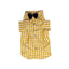 Petsnugs - Checks & Bow Yellow Summer Shirt For Dogs