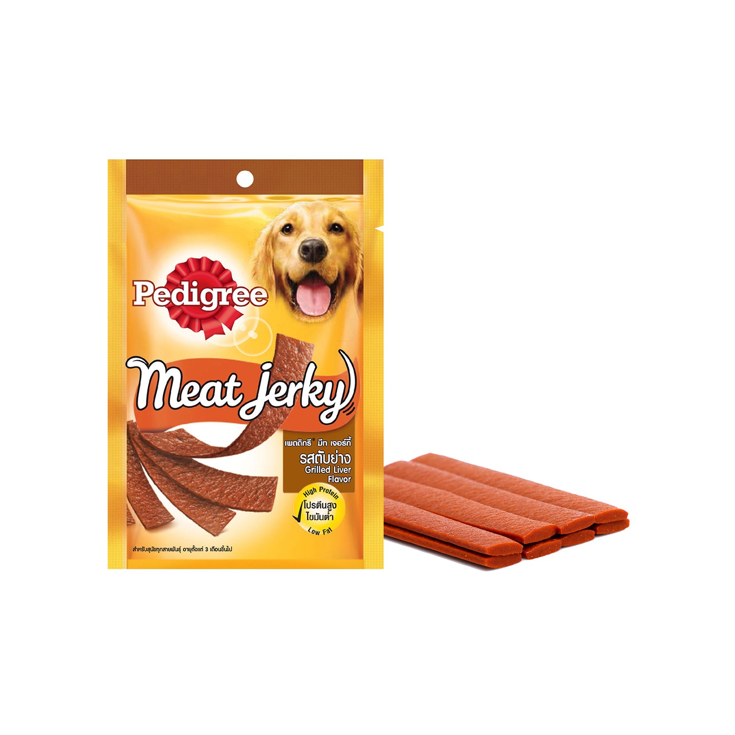Pedigree - Meat Jerky Adult Dog Treat | Grilled Liver