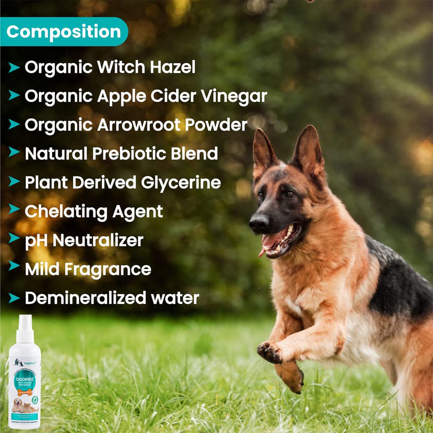 Odopro - Organic Perfume Spray for Odour For Cat & Dogs