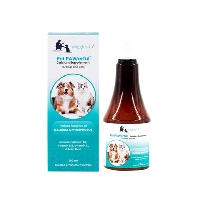 Pet PAWerful - Calcium Phosphorus Syrup Supplement For Dogs & Cats