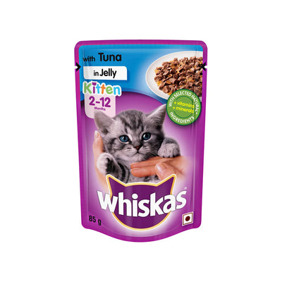 Whiskas - Wet Cat Food Tuna in Jelly For Kittens (2-12 months)
