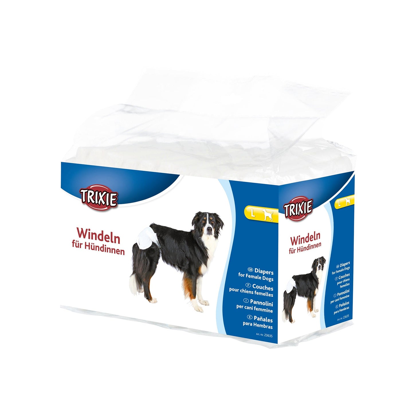 Trixie - Diapers for Female Dogs 12 pcs