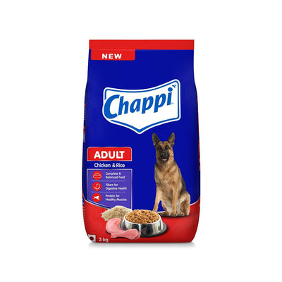 Chappi - Adult Dry Dog Food Chicken & Rice