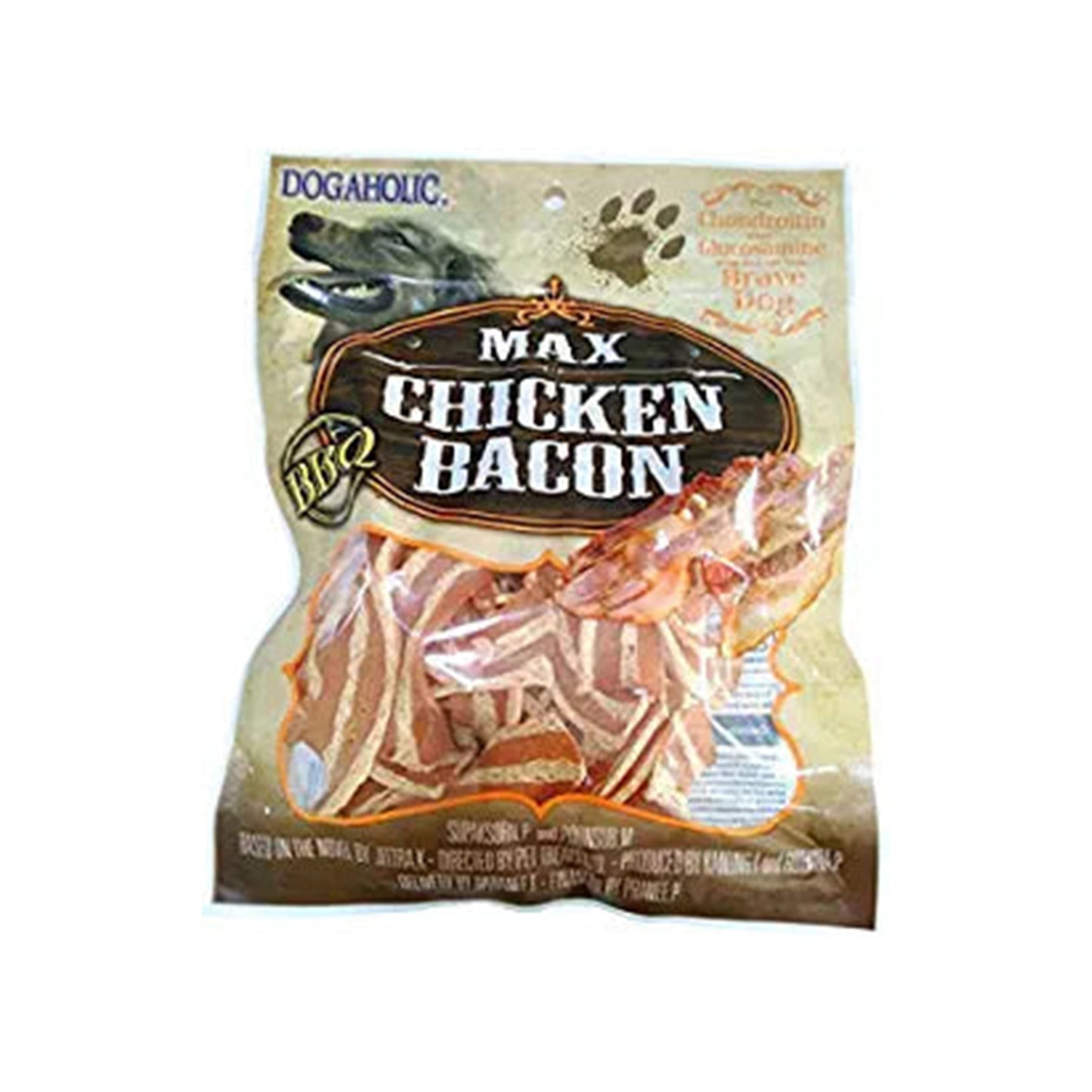 Dogaholic - Max Chicken Bacon Strips BBQ