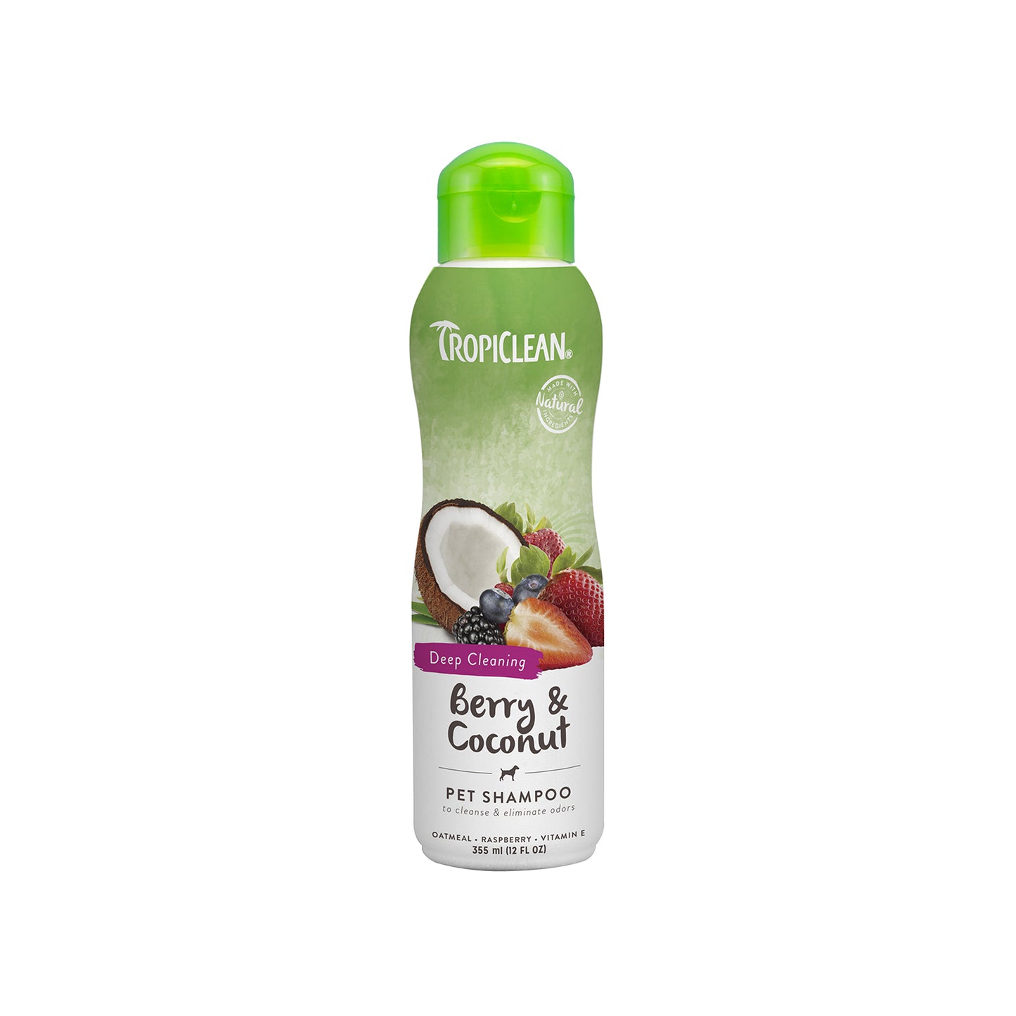 Tropiclean - Berry and Coconut Shampoo Deep Cleaning